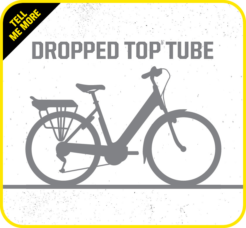 dropped top tube