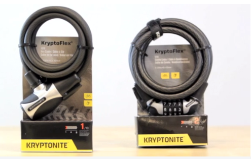 Kryptonite Cadenas à câble Kryptoflex 1518