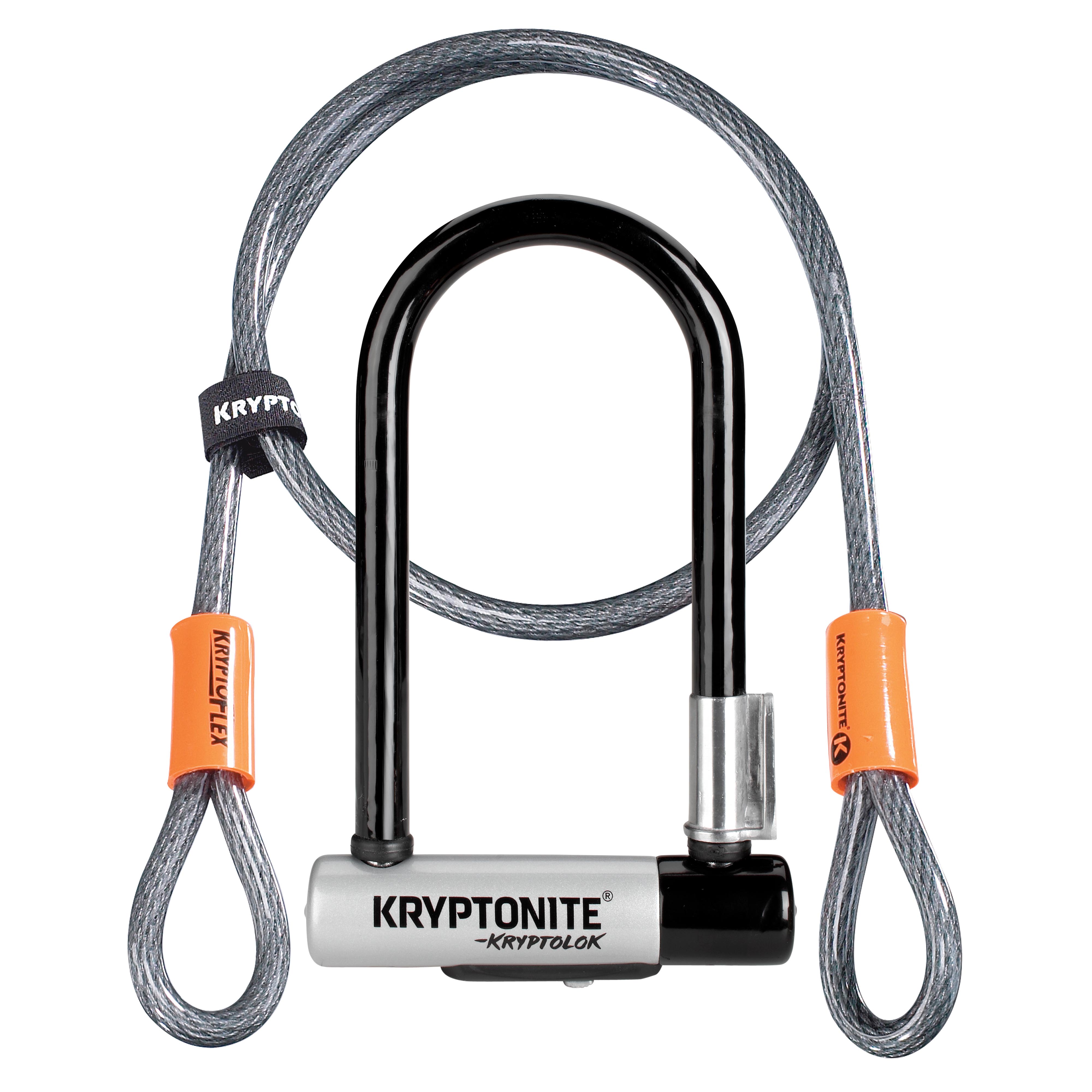 KIT Antivol U Kryptonite Kryptolok + Câble 120 cm - MiniB Cycles