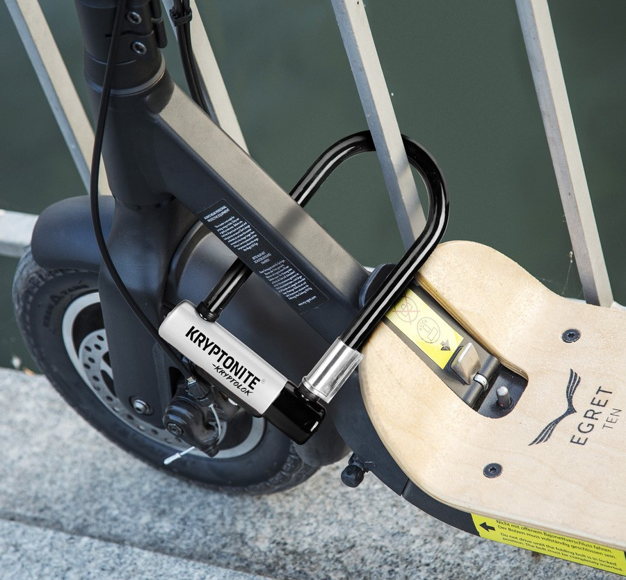 e-scooter lock-up