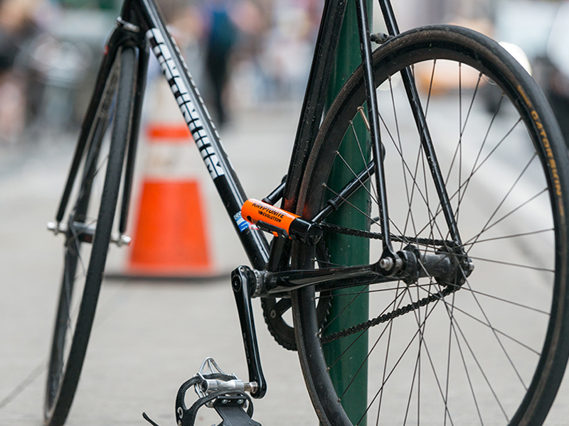 Fixed bike lock store